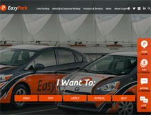 Tablet Screenshot of easypark.ca