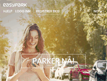 Tablet Screenshot of easypark.no